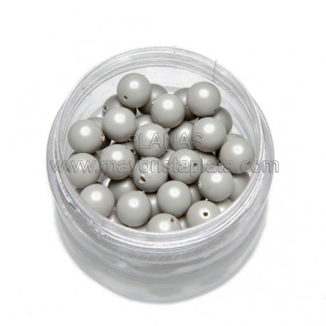 Perlas de Cristal Austríaco Pastel de 6mm.