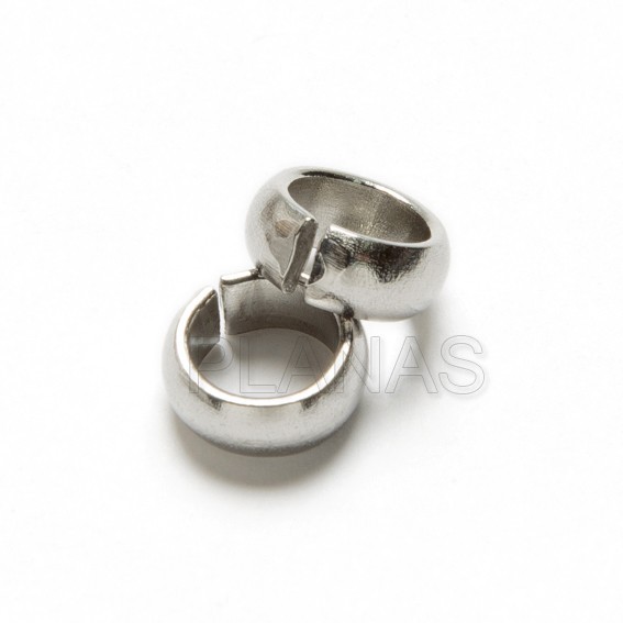 Anilla abierta en Acero Inoxidable de 7x3mm. 