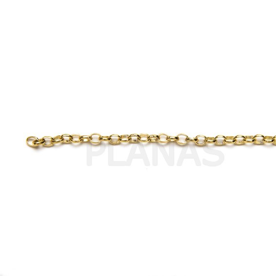 Silver rolo chain to meters 2.3mm.