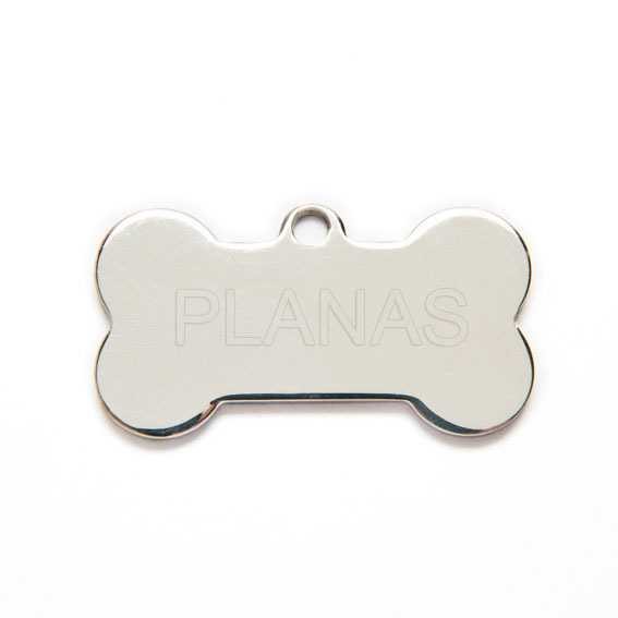 Colgante en Acero Inoxidable 316 .HUESO.