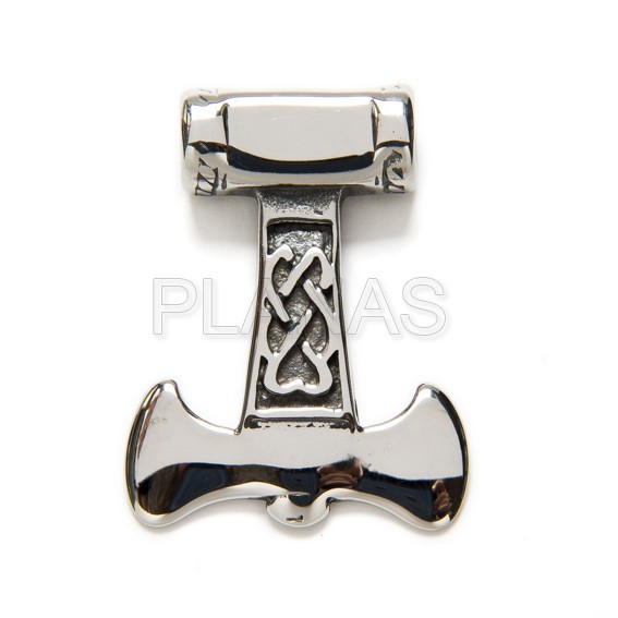 Colgante en Acero Inoxidable 316.MARTILLO DE THOR.