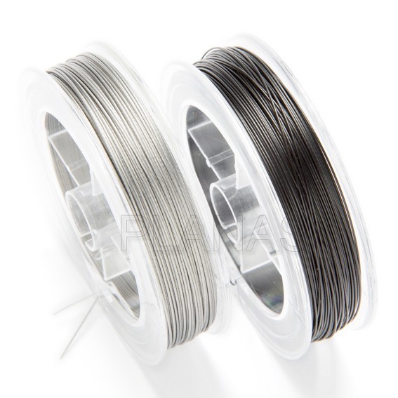 Bobinas de 100m de Hilo de Acero 0,38mm.