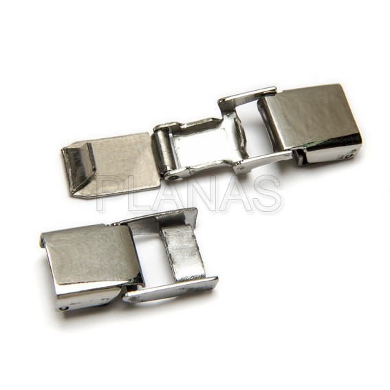 Cierre en Acero Inoxidable con agujero de 10x2mm.