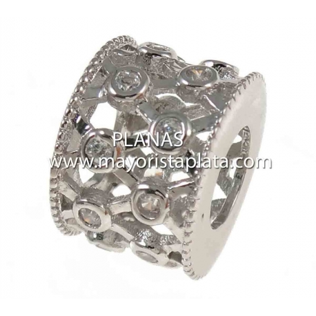 Entrepiezas de Micro Pave y Latón