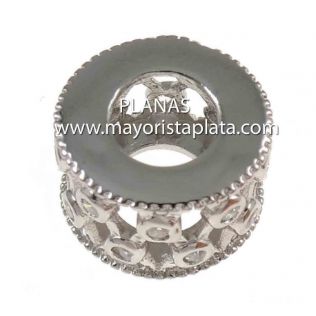 Entrepiezas de Micro Pave y Latón