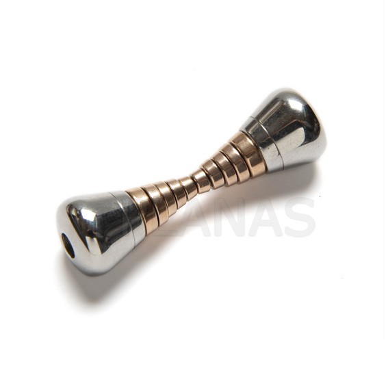 Cierre Magnetico en  Acero Inoxidable con agujero de 8mm.