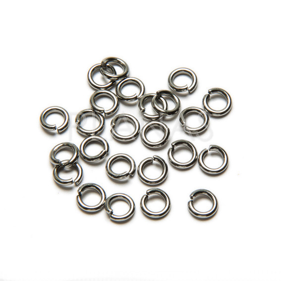 Anillas en Acero Inoxidable de 6x0.8mm.Bolsas de 1000pz.