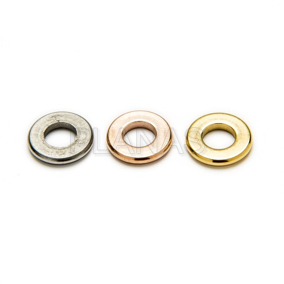 Donut en Acero Inoxidable de 10x10x1,5mm.