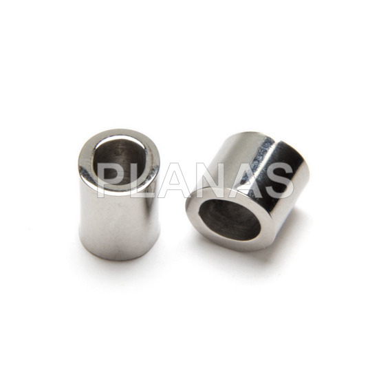 Entrepieza en Acero Inoxidable.8x7x6mm.