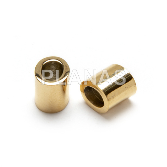 Entrepieza en Acero Inoxidable.8x7x6mm.