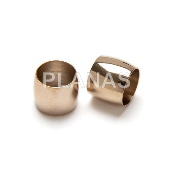 Entrepieza en Acero Inoxidable.7x8mm.