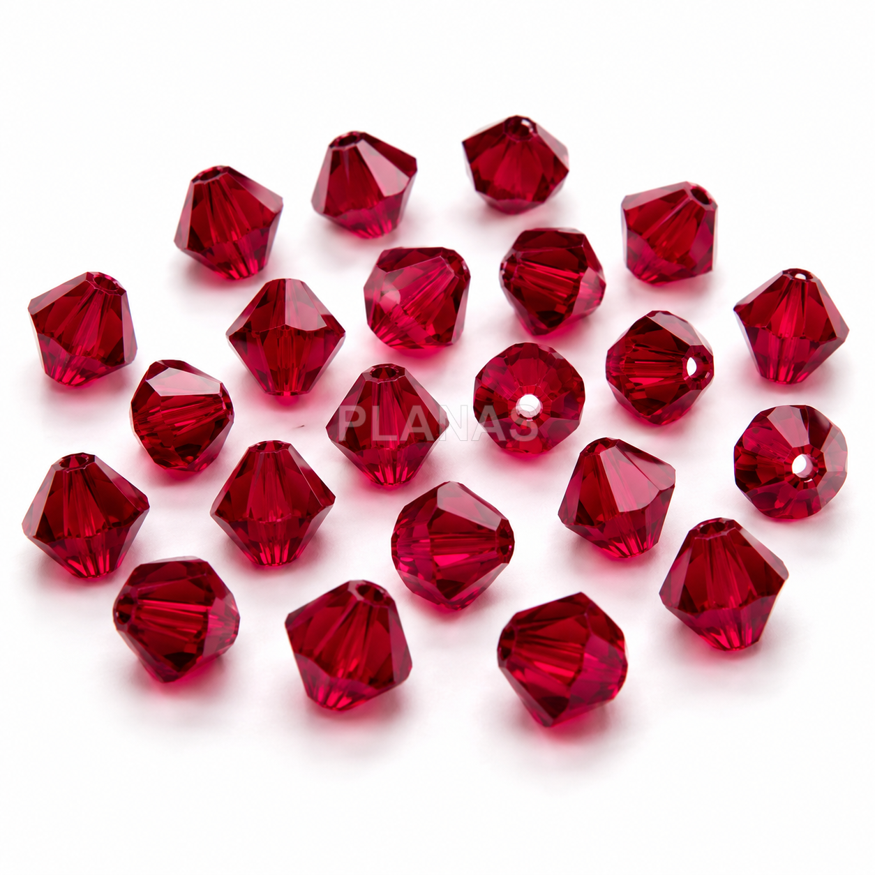 Tupí 5mm, Componente Swarovski.