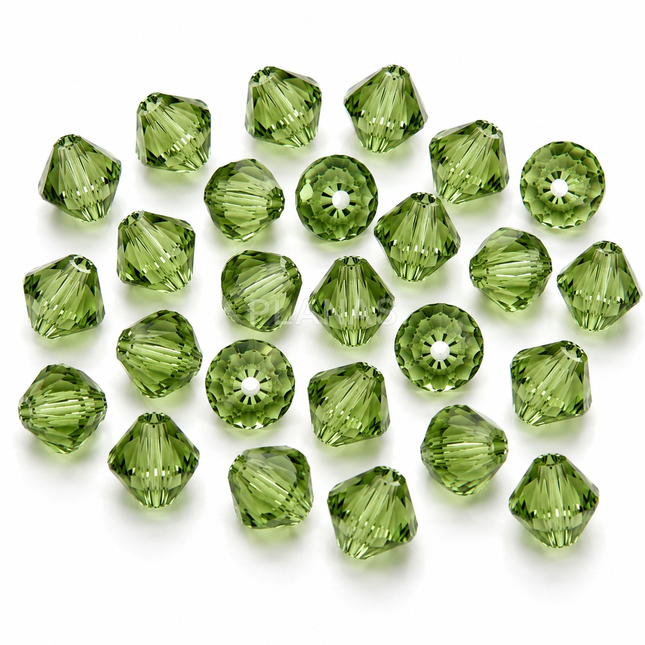 Tupí 5mm, Componente Swarovski.