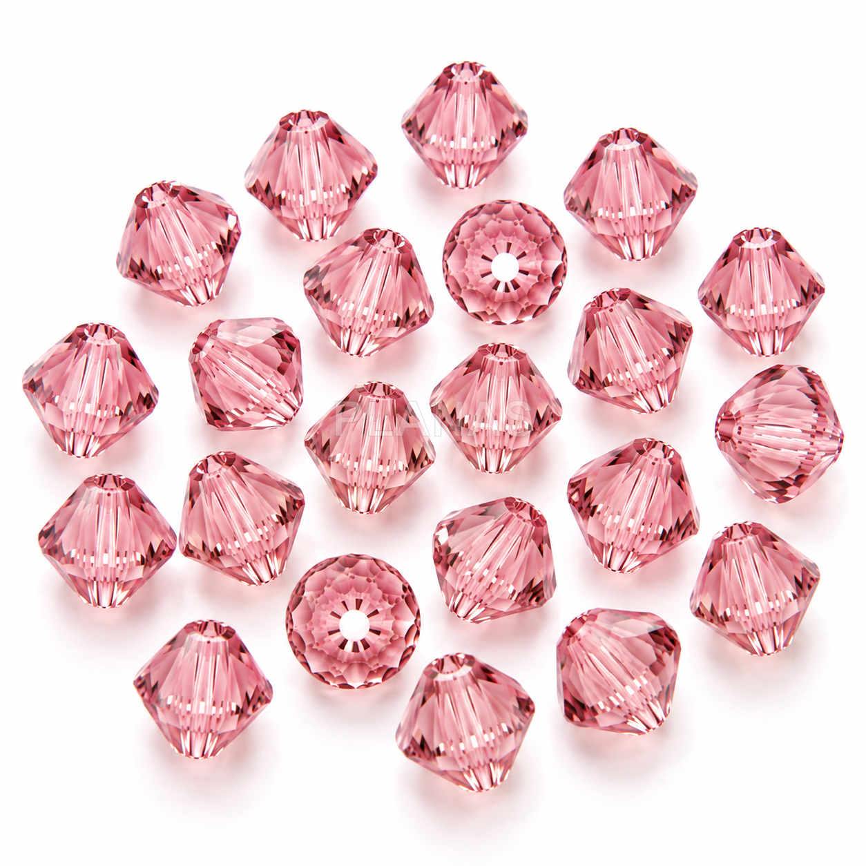 Tupí 5mm, Componente Swarovski.