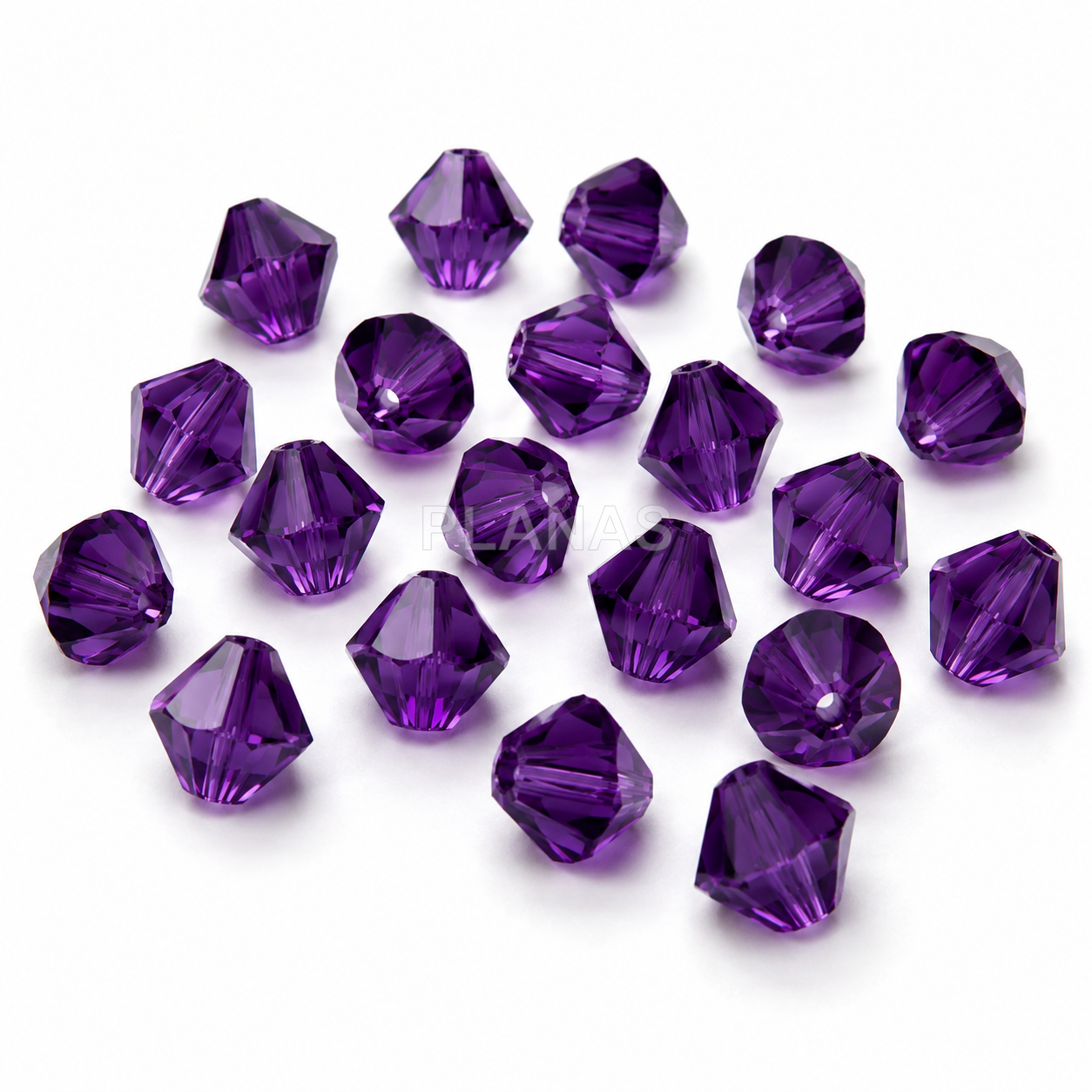 Tupí 5mm, Componente Swarovski.