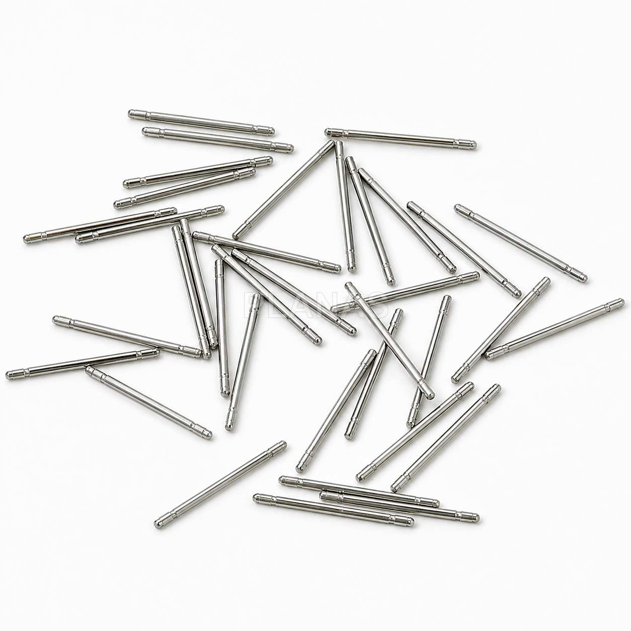 Pack de 1000 unidades de perno de Pendientes en Acero Inoxidable 316L.
