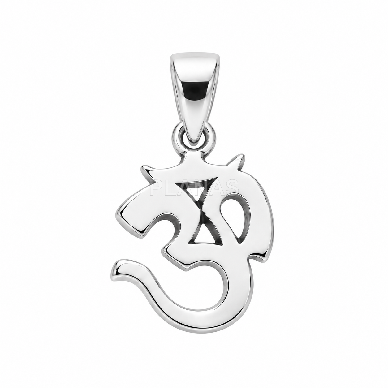 Pendientes y Colgante en plata de ley. OM.