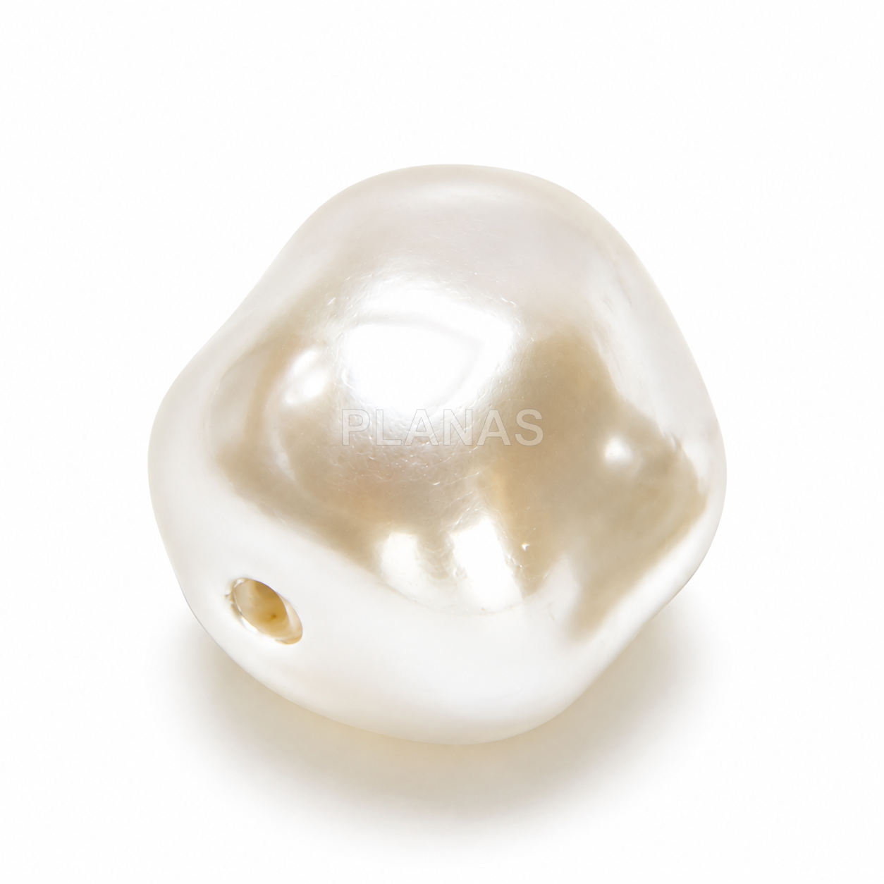Perla Cristal Componente Swarovski irregular.10mm.