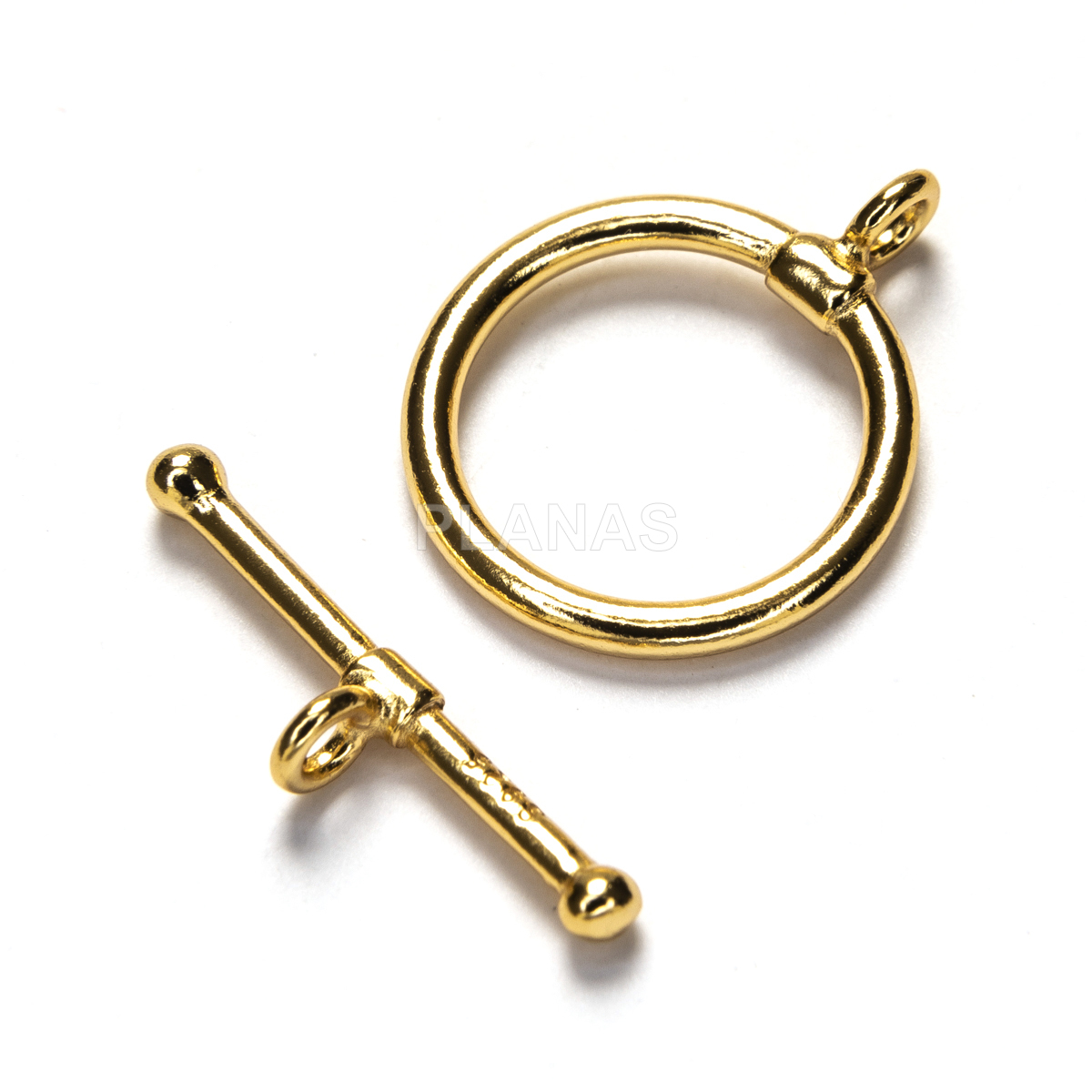 Cierre en Plata de Ley y Baño Oro.