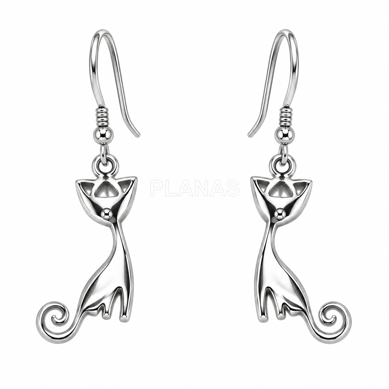 Sterling silver earring