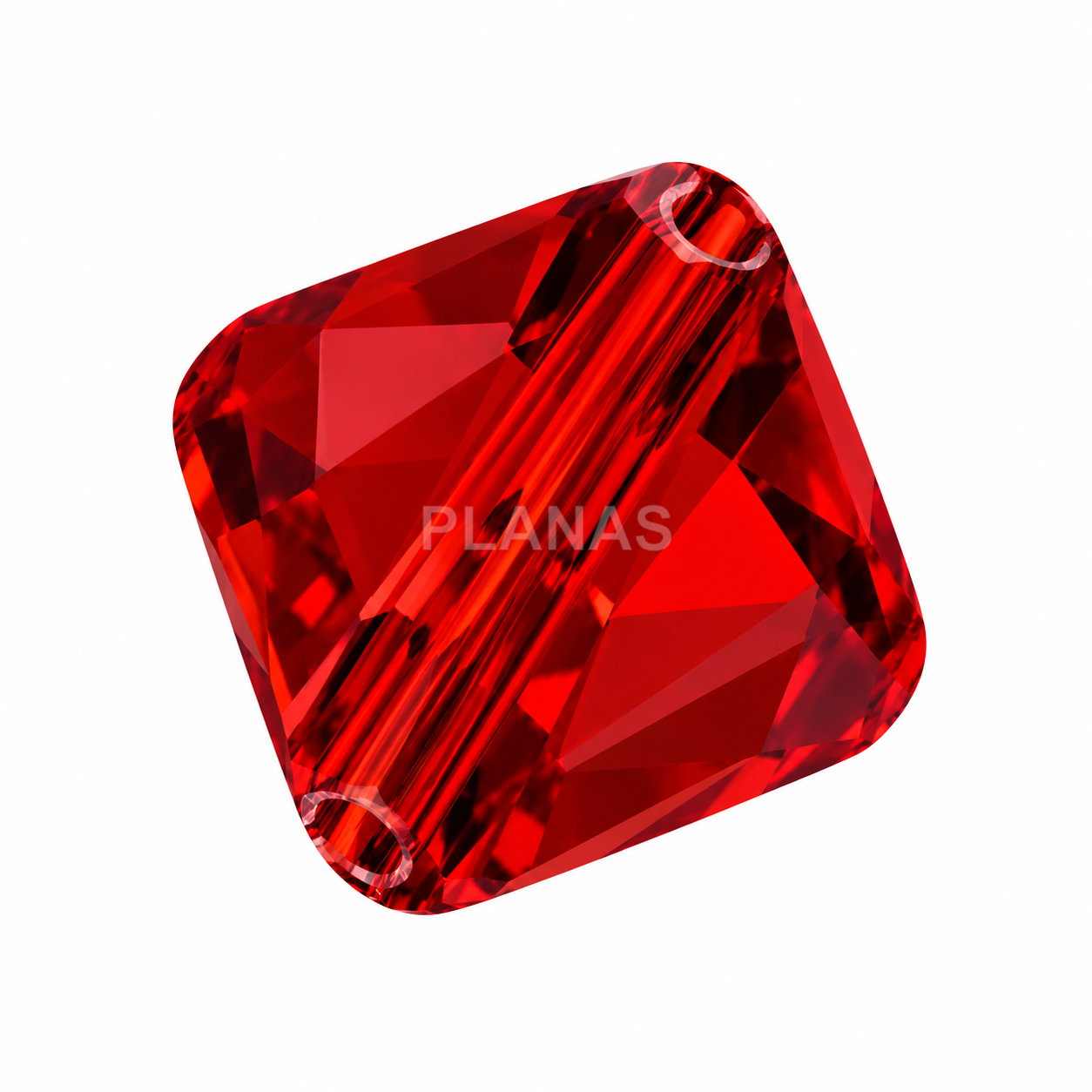 Pingente de prata rhodium.