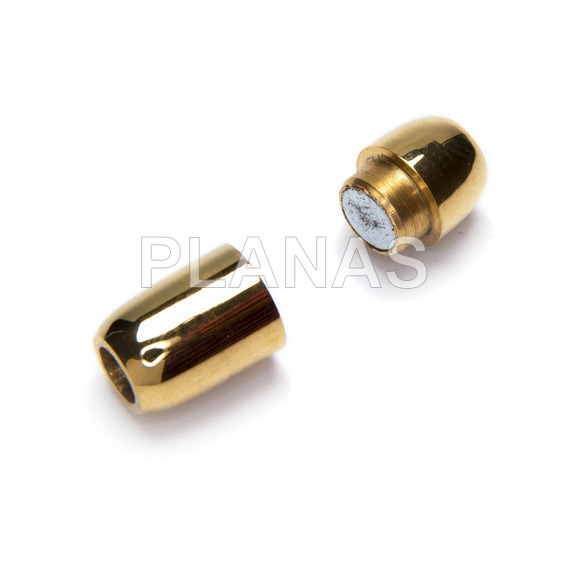 Cierre en Acero Inoxidable Magnetico 304 con agujero de 4mm.
