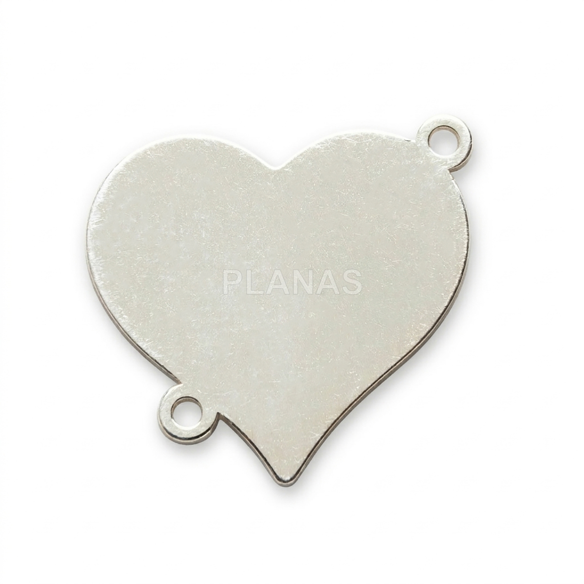 Interpiece com zircões prata esterlina.