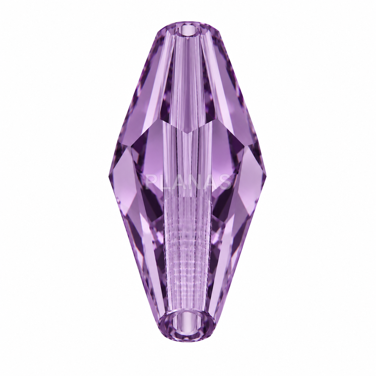 Entrepieza Componente Cristal Austríaco.15x6mm.