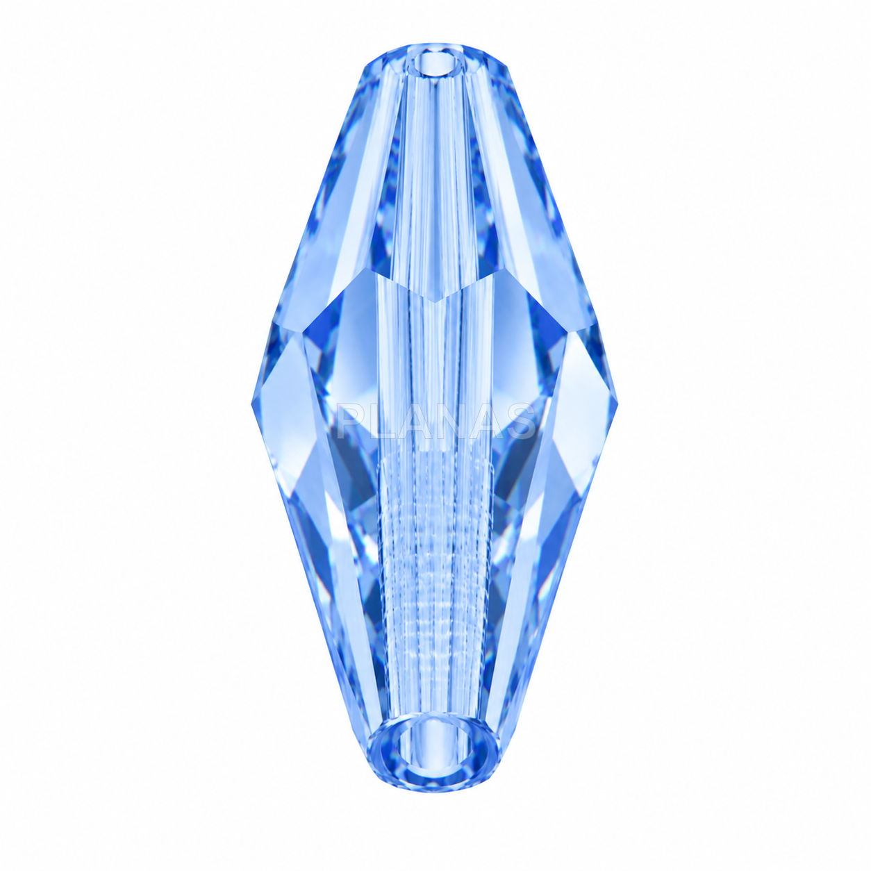 Entrepieza Componente Cristal Austríaco.15x6mm.