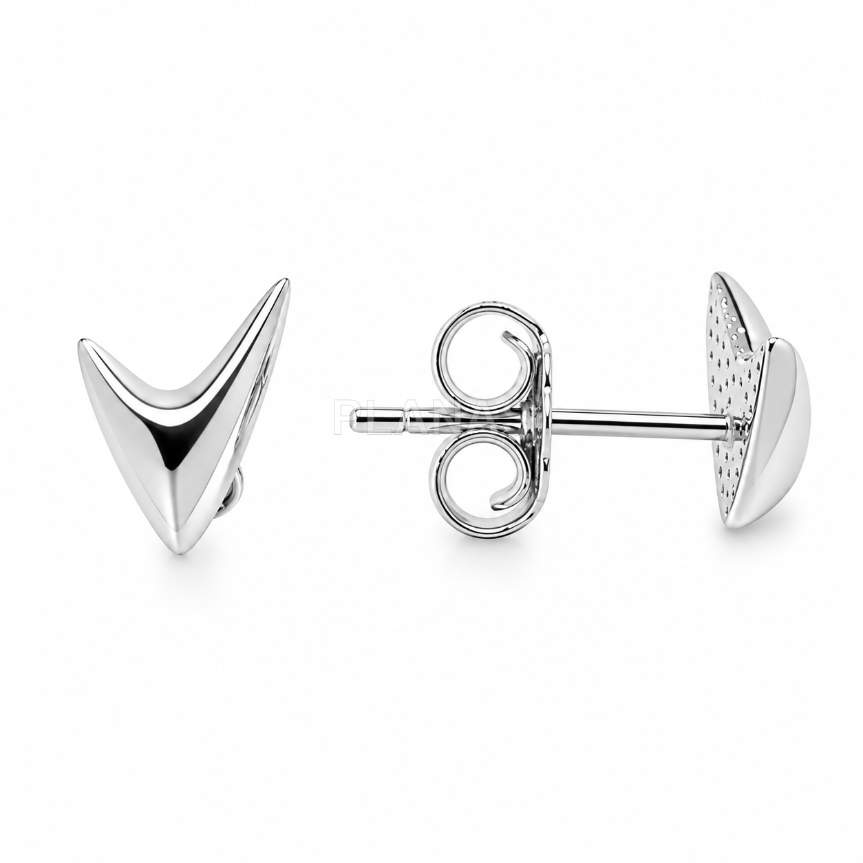 Pendientes en Plata de ley. 