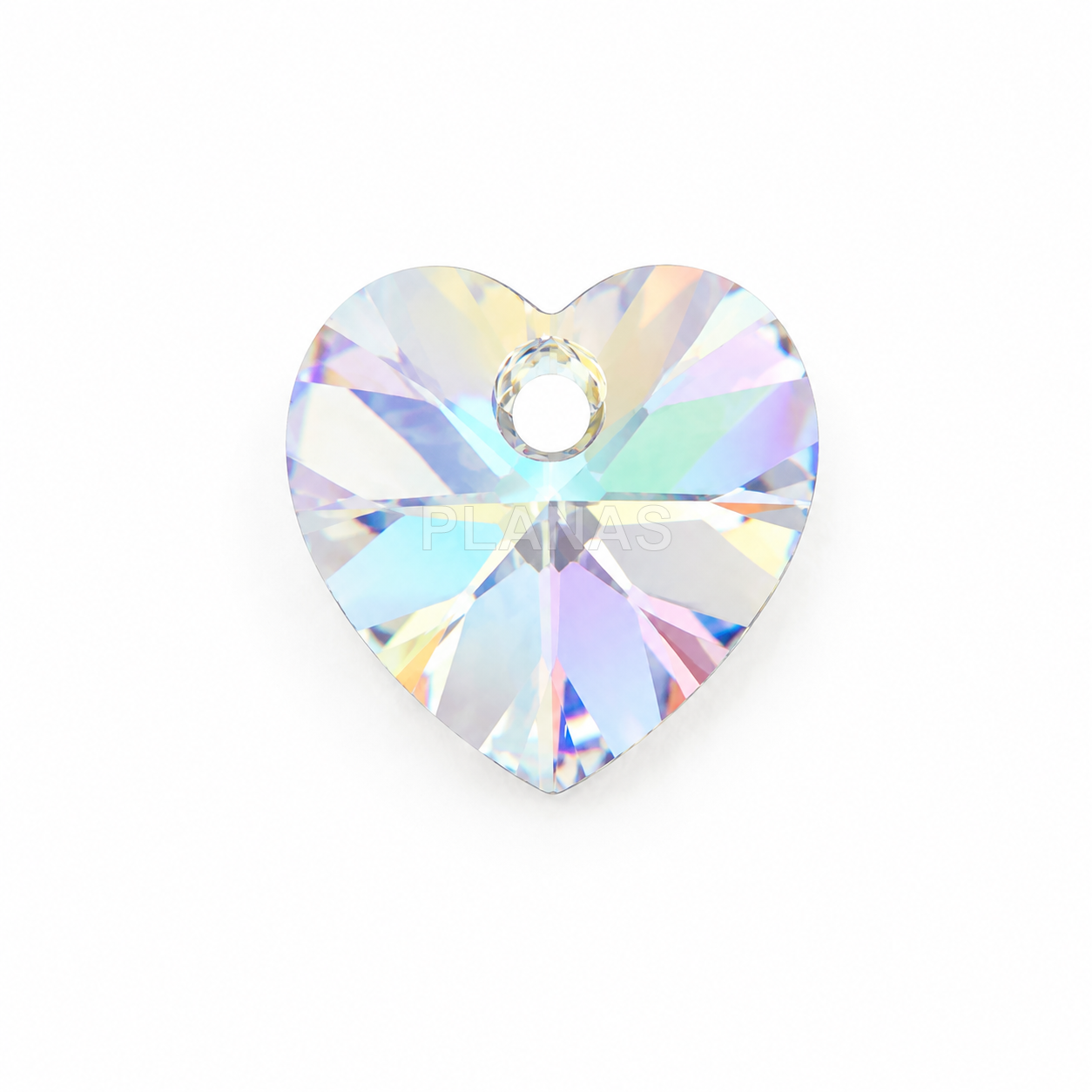 Colgante Corazón Componente Swarovski 10,3x10mm.
