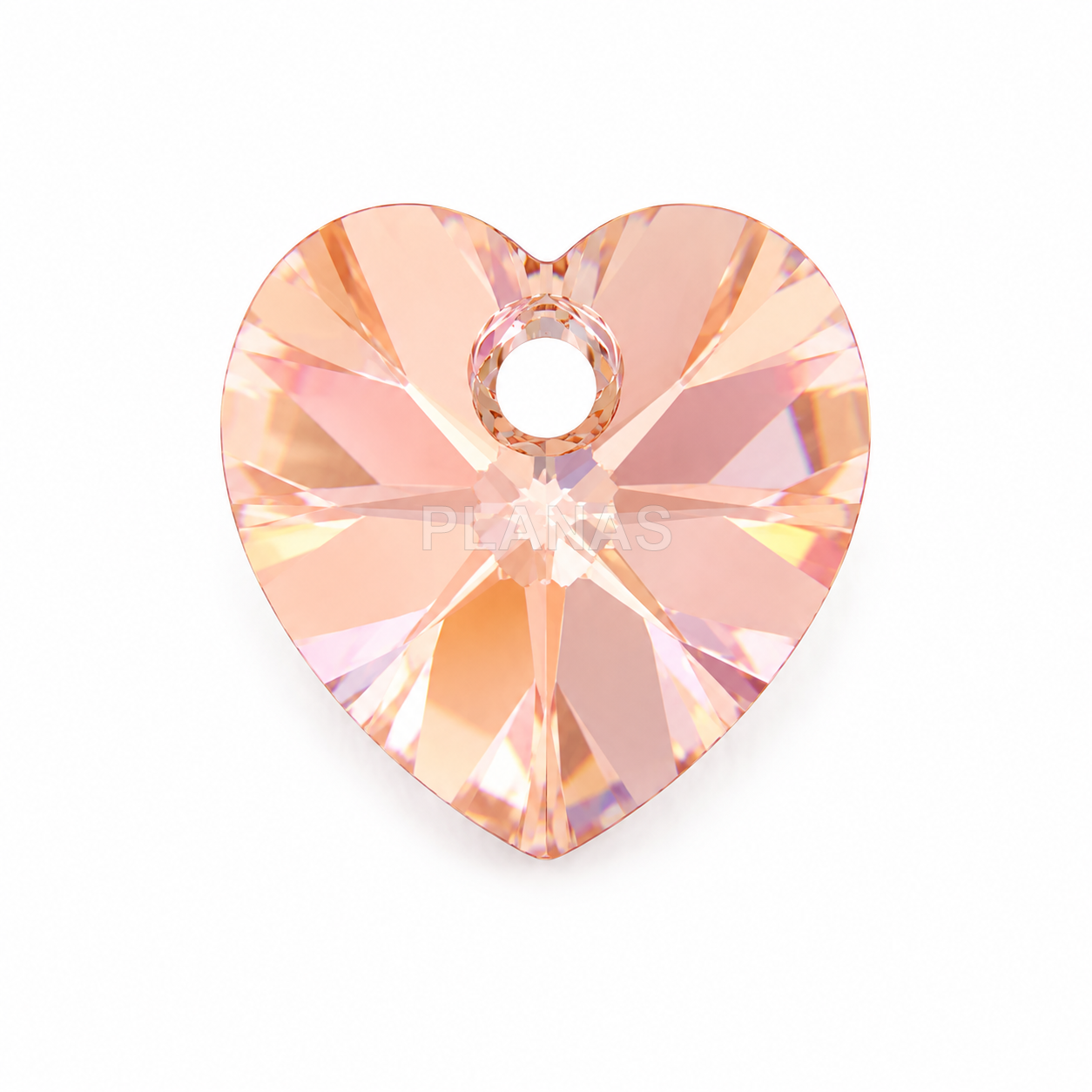 Colgante Corazón Componente Swarovski 10,3x10mm.