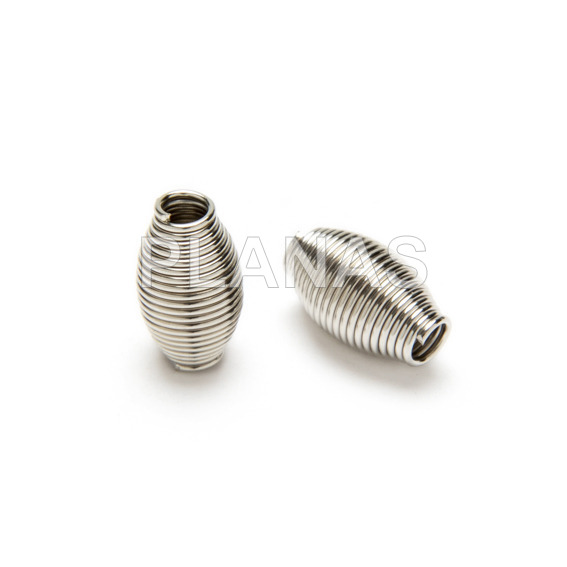 Cuquillo en Acero Inoxidable.8x5mm.