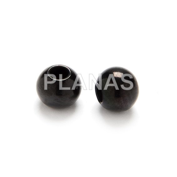 Bola en Acero Inoxidable de 5mm con agujero de 1mm.