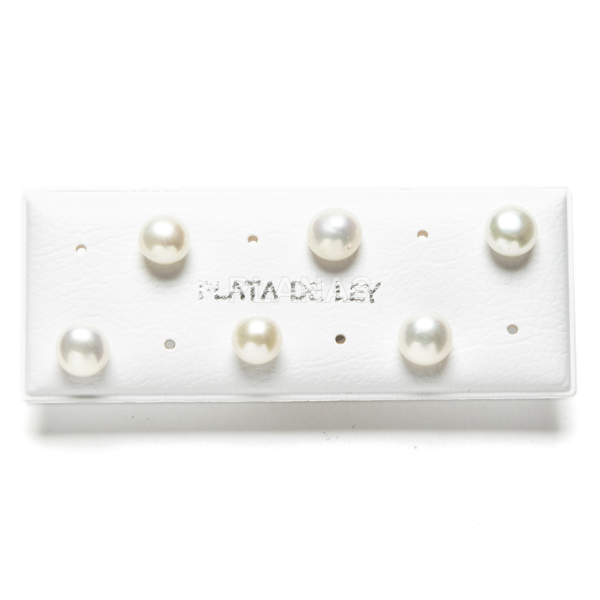 Pendientes Perlas Cultivadas en Plata de ley, display 3 o 6 pr.