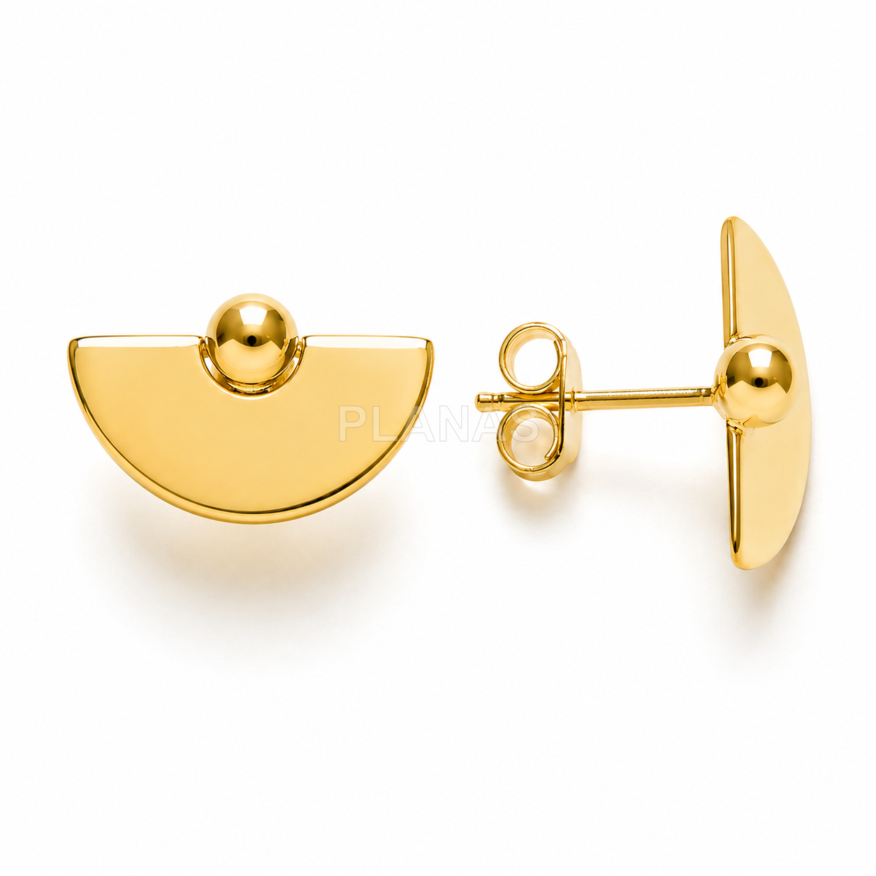 Pendientes en Plata de ley. 