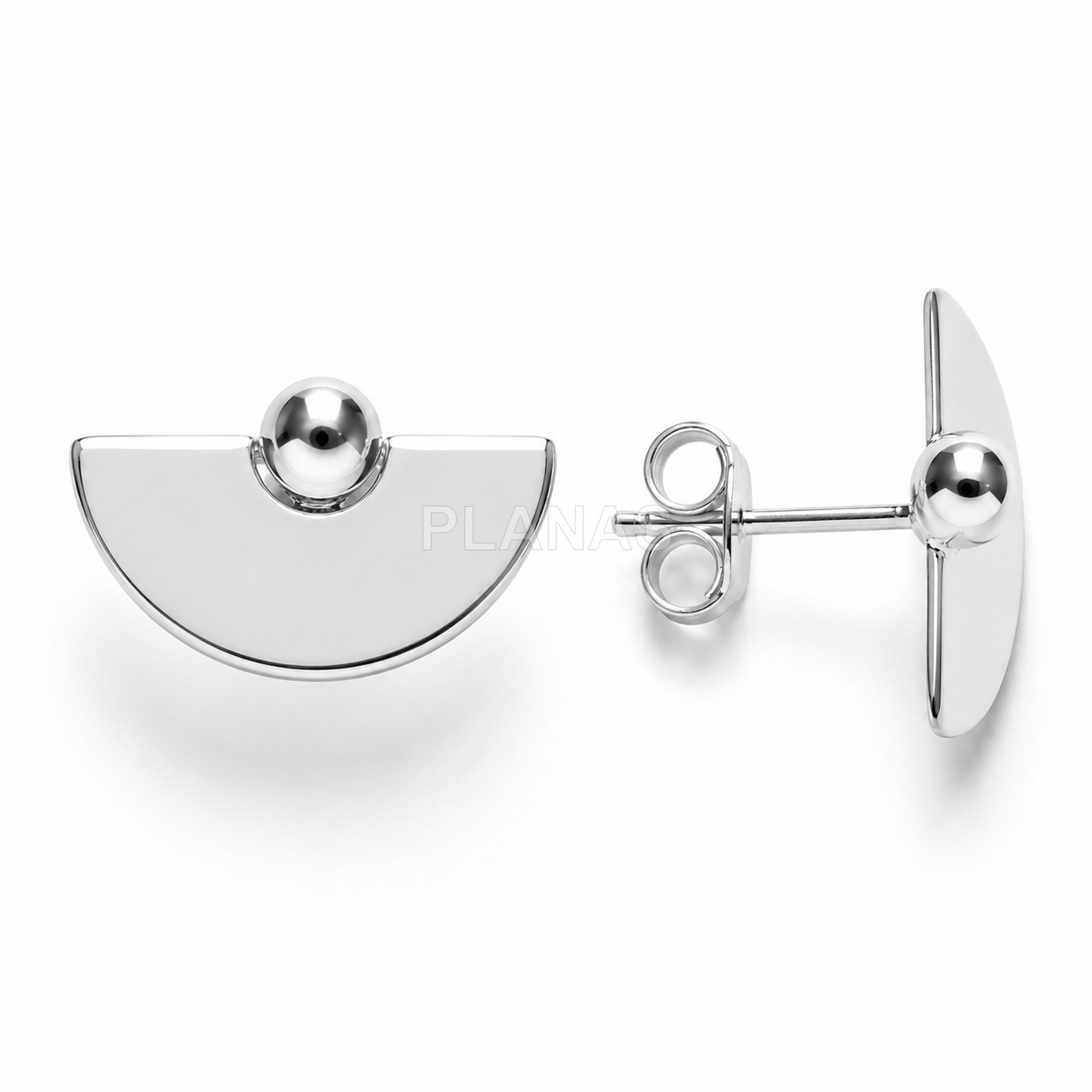 Pendientes en Plata de ley. 