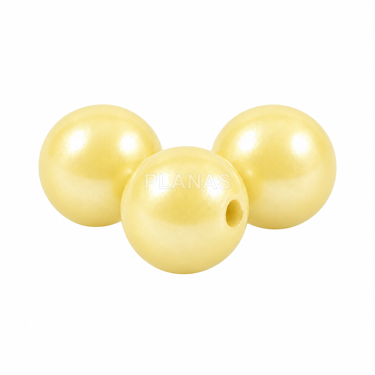Pérolas de cristal austríacas de qualidade premium em tons pastel de 3 mm.