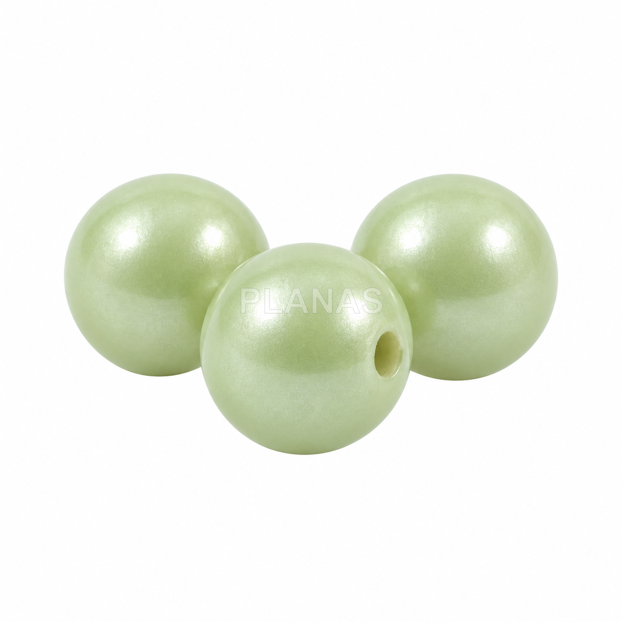 Pérolas de cristal austríacas de qualidade premium em tons pastel de 3 mm.