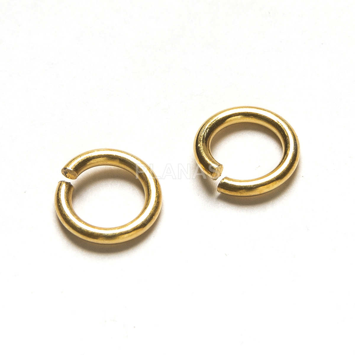 Abrir anel em prata e ouro 5x3x1mm bath