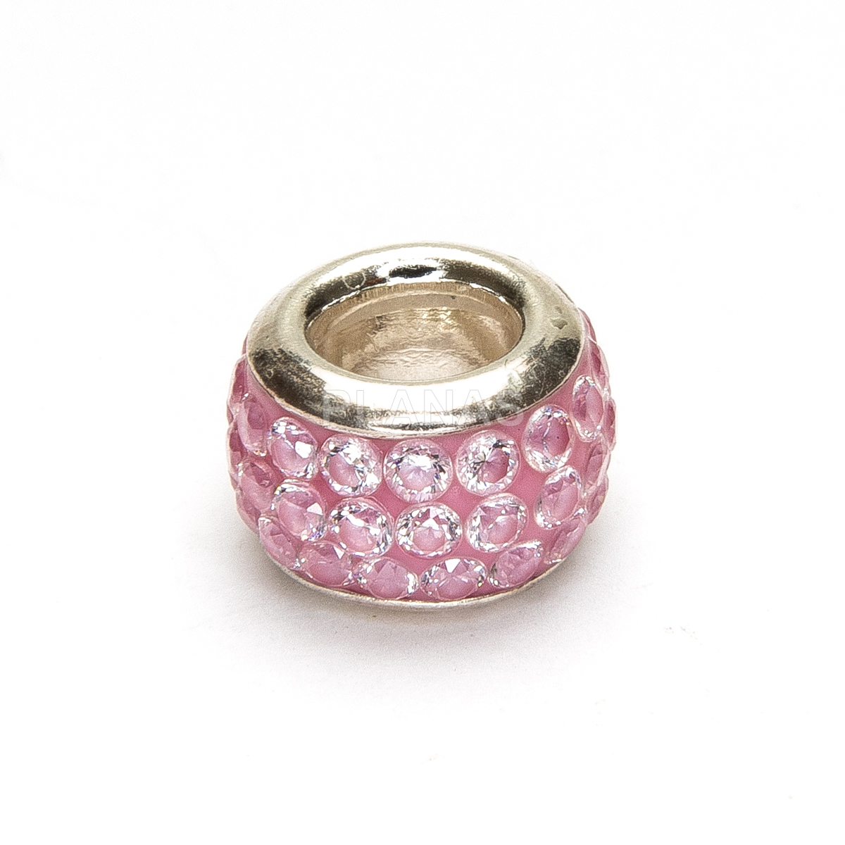 Donut en Plata de ley y Cristal.