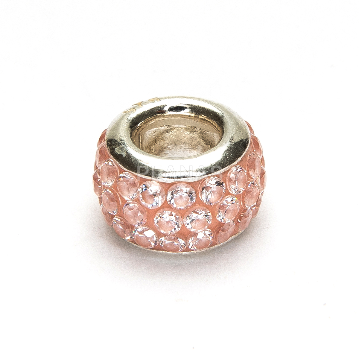 Donut en Plata de ley y Cristal.