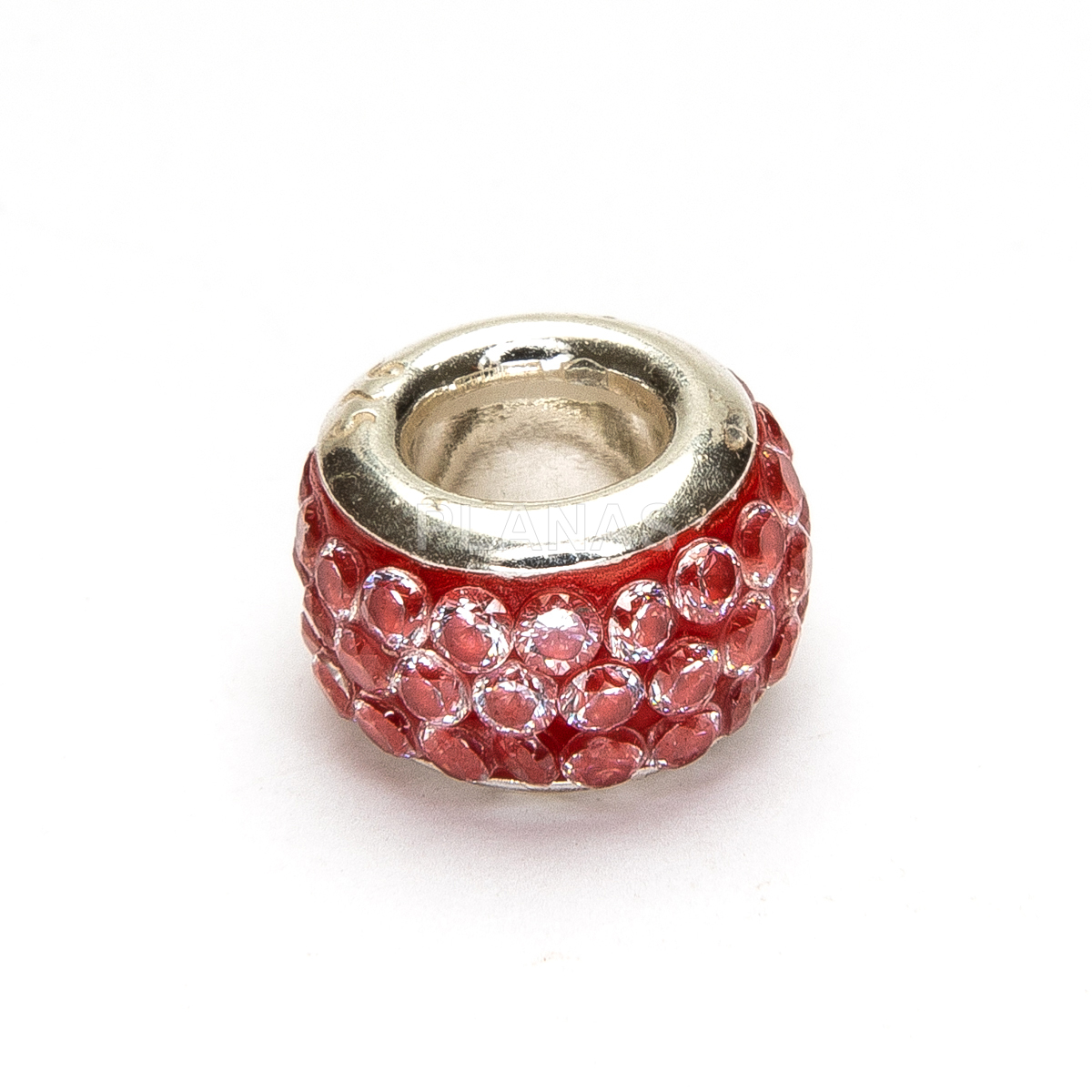 Donut en Plata de ley y Cristal.