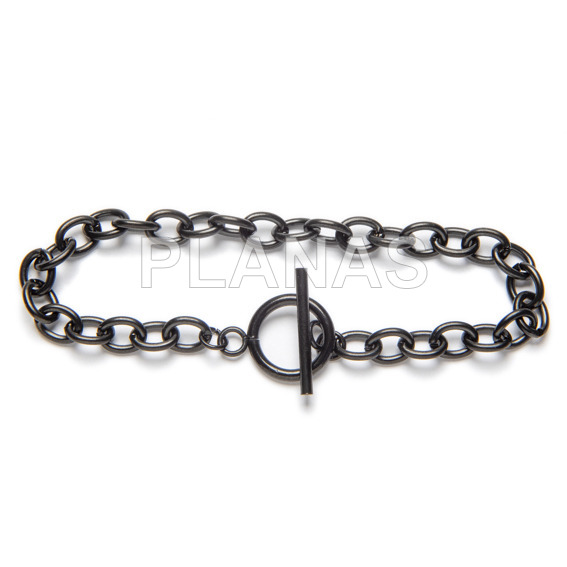 Pulseira de aço inoxidável 304.