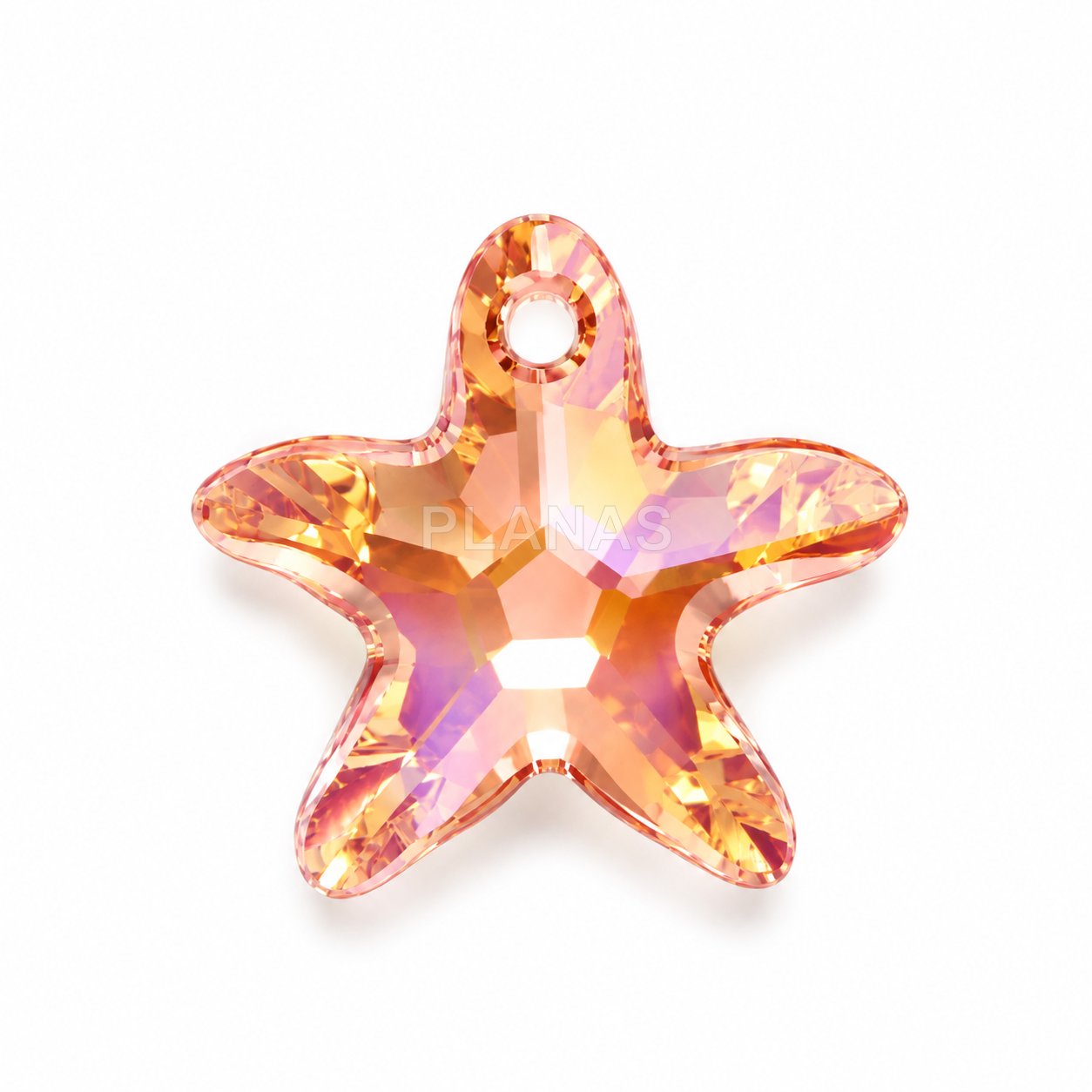 Colgante de Cristal Austríaco. ESTRELLA DE MAR.