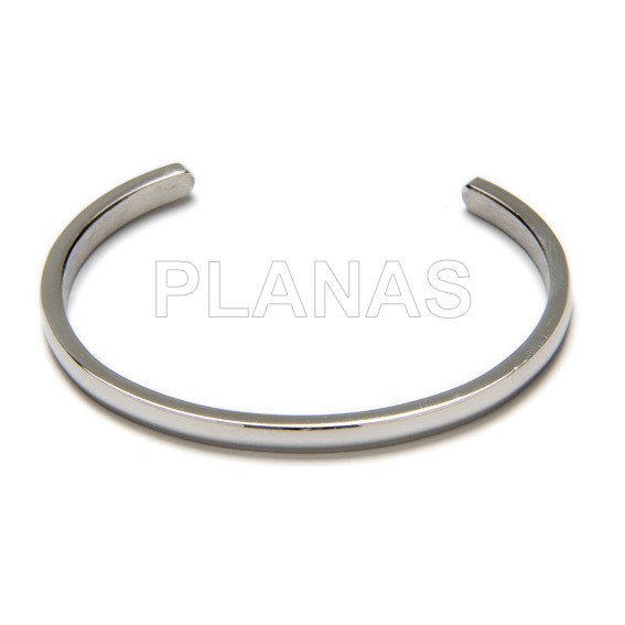 Pulsera Rigida en Acero Inoxidable. 