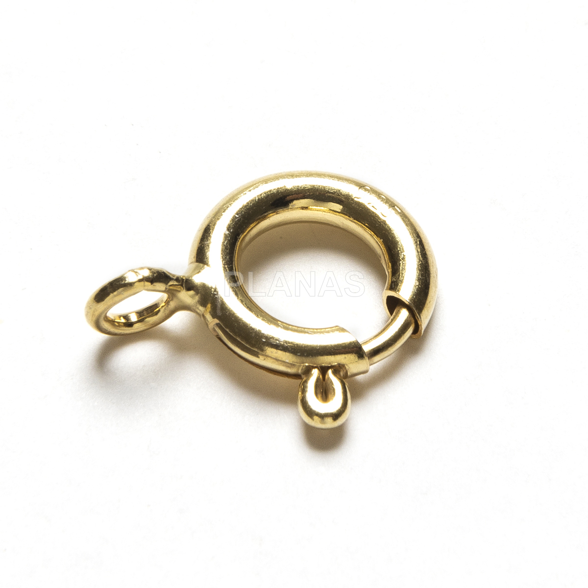 Anel de prata esterlina de 10 mm.