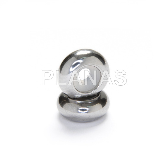 Sttoper o Entrepieza en Acero Inoxidable 304 con silicona para su sujeción.