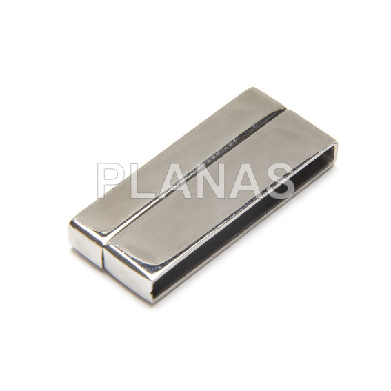 Cierre Magnético en Acero Inoxidable 304, con agujero interior de 30x3mm.