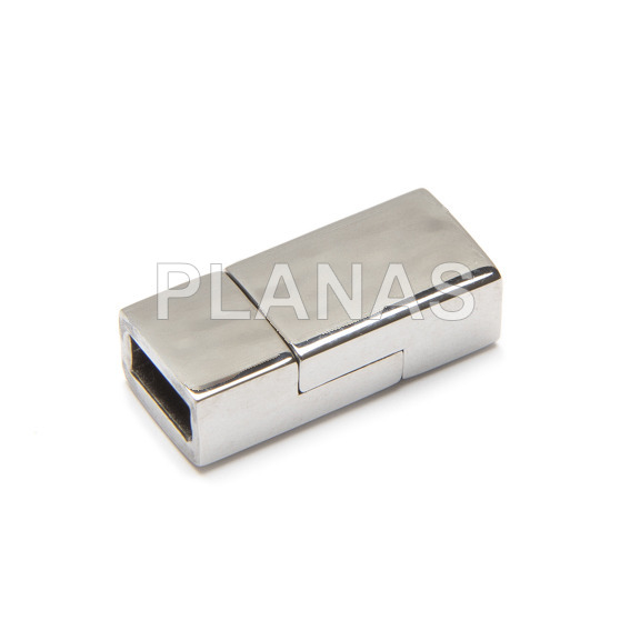Cierre Magnético en Acero Inoxidable 304, con agujero interior de 5x2mm.
